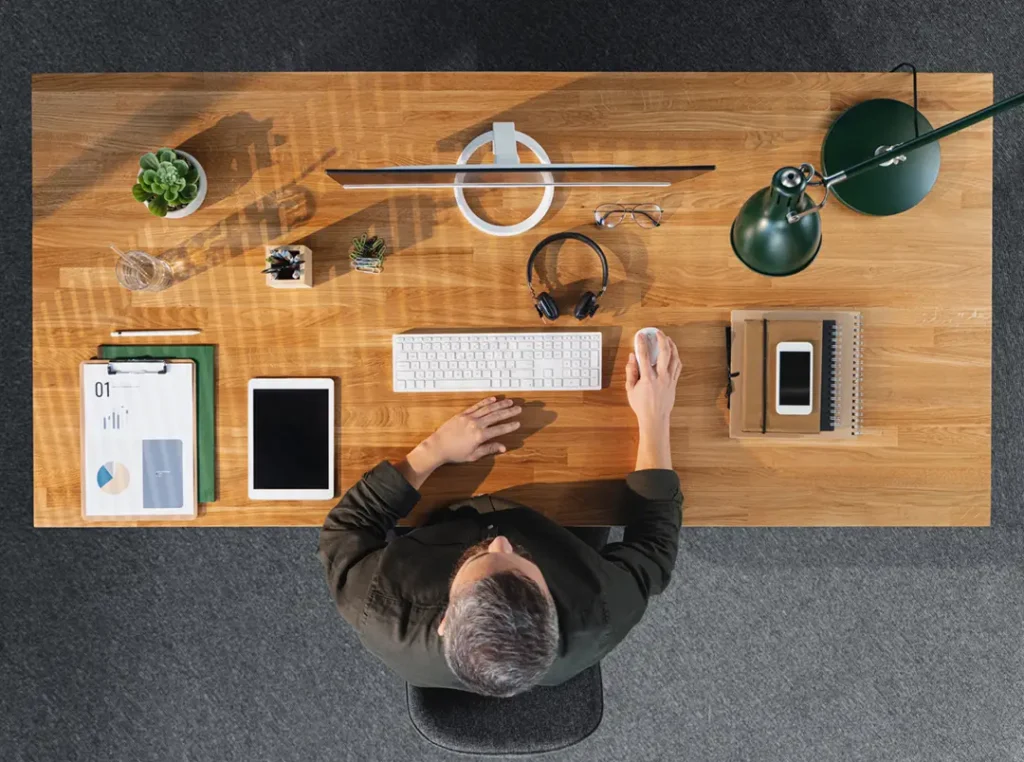 Desk worker